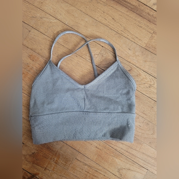 Glyder Other - Glyder, Pinstripe Sports Bra (Black/White), Size‎ XS